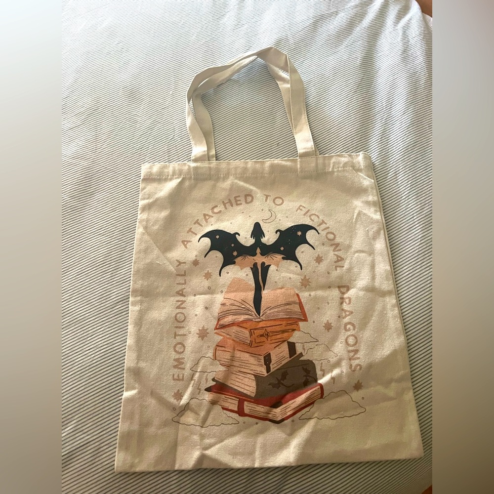 Fantasy Dragon Tote Bag